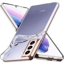 Uravas Store Galaxy S23 Kılıf Lüx Şeffaf Silikon