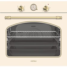 Hafele Vintage Fırın 8f 60CM Krem/altın