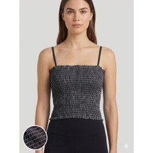 CHNA Kadın Günlük Yazlık Esnek Şık Renkli Crop Özel