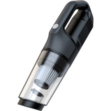 Uravas Store VC006 50W 4000 Mah Bataryalı Kablosuz Çok Fonksiyonlu Araç Süpürge - Siyah