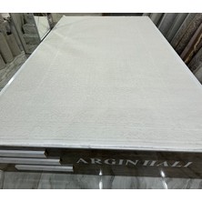 Kumru Krem Salon Halısı Bambu Halı Ömürlük Kalite Argın Halıkrem