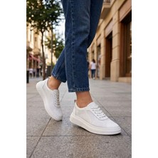 Panorama Hakiki Deri Hafif Tabanlı Kadın Sneaker