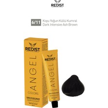 Redist Redıst Sac Boyası 6/11-Koyu Yogun Küllü Kumral 60 ml