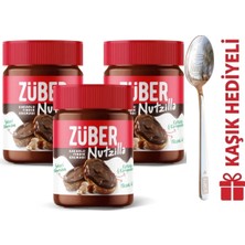 Züber Nutzilla Fındık Kreması Kakaolu 315G X3 Adet Kaşık Hediyeli