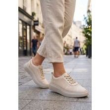 Panorama Hakiki Deri Hafif Tabanlı Kadın Sneaker