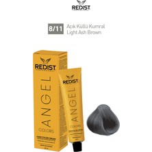 Redist Redıst Sac Boyası 8/11-Açık Yogun Küllü  Kumral 60 ml