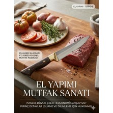 Göcen N690 Çelik Kurban Kesme Bıçağı Doğrama Bıçağı Profesyonel Mutfak Bıçağı