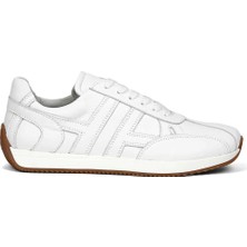 Celal Gültekin Kadın Beyaz Deri Sneaker