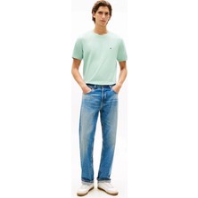 Tommy Hilfiger Vans Ess Seasonal Reg Fıt Solıd Tee Erkek Yeşil T-Shirt - MW0MW39995