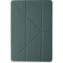 Uravas Store Pad 9 Kılıf Kalemlikli Mars Tablet Kılıfı - Koyu Yeşil