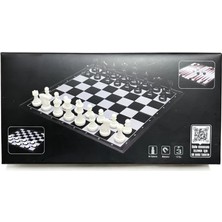 Senka VRD10665 Katlanabi̇li̇r Satranc Tavla ve Dama Seti̇