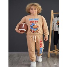 Erkek Çocuk Baskılı Eşofman Takım 7-12 Yaş