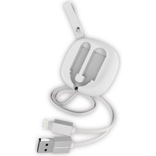 Uravas Store S80 Lightning Kablo Iphone Uyumlu 20CM-1M 2A - Beyaz