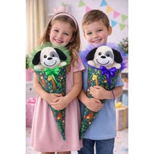 Koni Club Happy Farm Koleksiyonu Peluş Köpek Koni Hediye Seti – 23 Nisan Çocuk Sürpriz Paketi