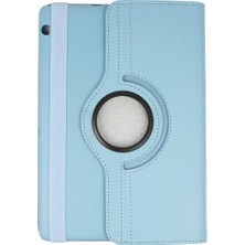 Uravas Store Mediapad T3 10 / 9.6 Kılıf 360 Tablet Deri Kılıf - Turkuaz