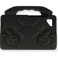 Uravas Store Ipad 2022 10.9 (10.nesil) Kılıf Like Stantlı Tablet Silikon - Siyah