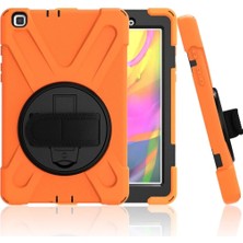 Uravas Store Galaxy T290 Tab A 8 Kılıf Amazing Tablet Kapak - Turuncu