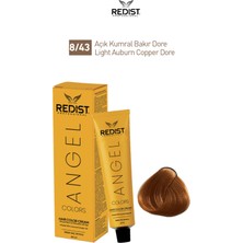 Redist Redıst Sac Boyası 8/43-Açık Kumral Bakır Dore 60 ml