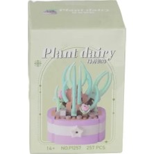 Senka P1257 Si̇mülasyon Çi̇çek Seri̇si̇ 257 Parça Block Oyuncak