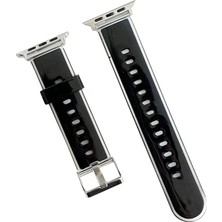 Uravas Store Watch 38MM Jelly Silikon Kordon - Siyah