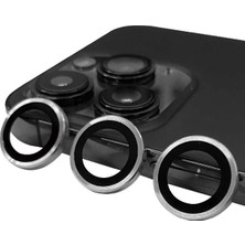 Uravas Store Iphone 13 Raze Metal Kamera Lens - Gümüş