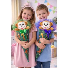 Koni Club Safari Koleksiyonu Peluş Maymun Koni – 23 Nisan Özel Çocuk Sürpriz Paketi