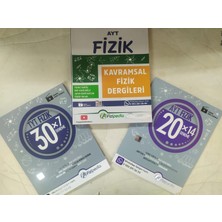 Eser Fizipedia Yayınları Kavramsal Fizik Dergileri Ayt Fizik+Ayt Fizik 20 x 14 Deneme  +Tyt Fizik 30 x 7 Deneme