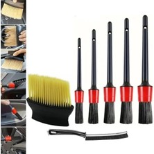 Esranın Dünyası 7 Parçalı Araç Içi Temizlik Fırça Seti - Yumuşak Toz Alma ve Detay Temizliği Için Ideal