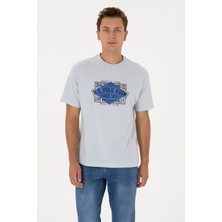 U.s. Polo Assn. Erkek Açık Mavi Tişört 50324811-VR003