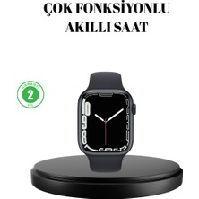 Uravas Store 1.9 Inç Akıllı Saat – Bluetooth 5.0 Kablosuz Şarjlı IP68 Su Geçirmez Akıllı Saat