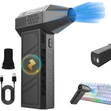 Esranın Dünyası Şarjlı Taşınabilir Hava Püskürtme Temizleyici - 3 Kademeli Fener ile