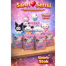Kobe Sanri❤️ Serisi LEGO Bricks Benzeri 3D Puzzle Blok Oyuncak  | Mini Figür Seti 1 Kutu Gönderim