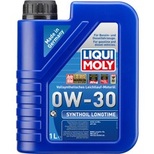 liqui moly lıquı moly 0w-30 synthoil  motor yağı 1l