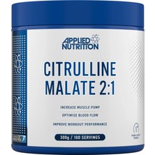 Applied Nutrition Citrulline Malate 2:1 3000MG Nitric Oxide Muscle Recovery 300 G