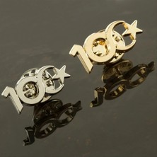 Esranın Dünyası Cumhuriyetin 100. Yılına Özel Yaka Rozet