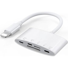Daniska Ally NK-1040+PLUS Iphone Lightning To Sd/tf Card USB Kamera ADAPTÖRÜ-(5775)