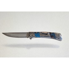 Benko Paslanmaz Çelik Colombia Marka Komple Işlemeli Kemer Askı Aparatlı Çakı,tam BOY:22CM,ÇAKI AĞIZ:10CM.