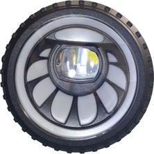 User Pil Batarya Elektrikli Bisiklet Ön Far Ø150MM