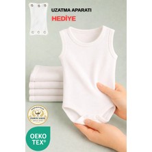 Pamuk Saray Bebek Atlet Zıbın 5'li Set Bebek Çocuk Zıbını