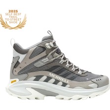 Merrell Moab Speed 2 Mid Gore-Tex Kadın Gri Bot - Gri