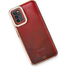 Uravas Store Galaxy A03S Kılıf Liva Lens Silikon - Beyaz
