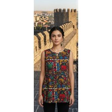 Bohem Fil Desenli Tişört