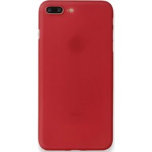 Uravas Store Iphone 8 Kılıf Pp Ince Kapak - Kırmızı