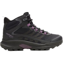 Merrell Speed Strike 2 Mid Gtx Kadın Siyah Bot Su Geçirmez Gore-Tex Özellikli Konforlu Ayakkabı