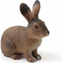 Tufy Toys Yaban Tavşanı Figür - Gerçekçi Hayvan Model Oyuncak