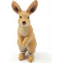 Tufy Toys Ayakta Duran Tavşan Figürü- Sevimli Hayvan Model Oyuncak