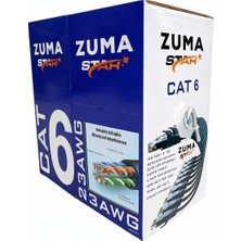 Zuma Star Internet Ethernet 305M Cat6 Kablo 23AWG