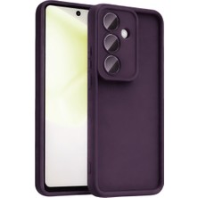 Coolacs Samsung Galaxy A57 ile Uyumlu Kılıf Kamera Korumalı Yüksek Kenarlı Kapak