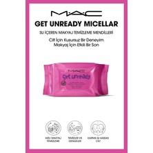 M.A.C Get Unready Micellar Su İçeren Makyaj Temizleme Mendilleri