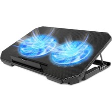 Buğz Ayarlanabilir Yükseklik Kademeli Laptop Soğutucu Fan